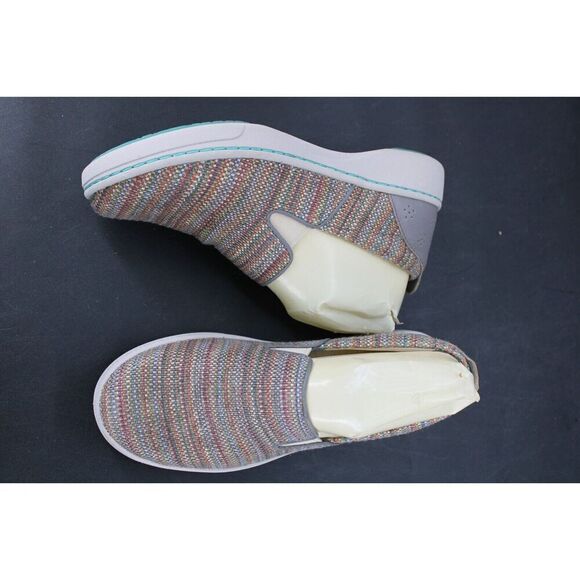 Dansko Shoes Women’s 37 6.5 Slip On Striped Fabric EUC 4700212424 Multicolor - Picture 2 of 11